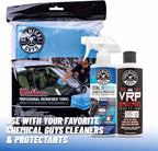 Workhorse Professional Microfiber Towels, Blue - 6 Pack Ultra-Soft Blend Detailing Towels for Wax, Glaze, Interior, Glass & All-Purpose Cleaning 16" x 16"