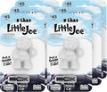 Little Joe 96401-6PK New Car Scent Car Air Freshener Vent Clip, Fights Odors for up to 45 Days, Long-Lasting Freshness, Cute Car Odor Eliminator, Pack of 6