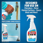 Rust Stain Remover Spray - Instantly Dissolve Corrosion Stains on Fiberglass, Vinyl, Fabric, Metal & Painted Surfaces - Also Removes Sprinkler Stains - 22 Ounces (089222SS)