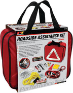 W1555 Deluxe Roadside Emergency Assistance Kit With Jumper Cables
