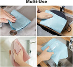 Microfiber Cleaning Cloth, Reusable Absorbent Microfiber Cleaning Cloths, Kitchen Dish Cloth Waffle Weave 5 Pack, Mixed Color, 9.8×9.8inch