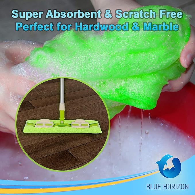 Green Large Microfiber Cleaning Towels,36-Pack Dual-Sided Ultra Soft Plush Washcloth, Professional Grade Premium Microfiber Detailing Cleaning Cloths, Car, Household and Commercial (Green, 16" X 16")