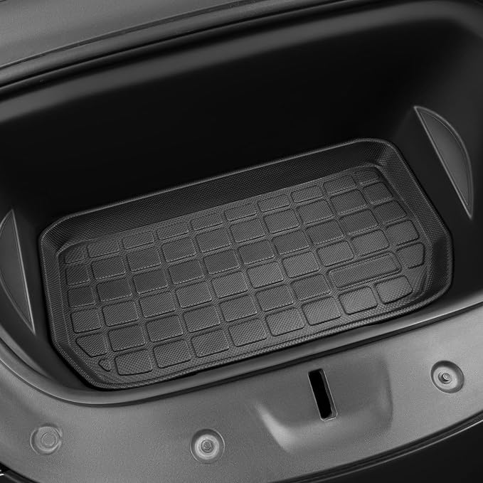 Floor Mats for Tesla Model Y 5 Seats 2021 2022 2023 2024 | 6-Piece Set Extra-Thick TPE All-Weather Floor & Cargo Liners | Pet & Child-Friendly Custom Fit Interior Accessories