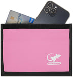Faraday Shielding Pouch for Phones, Key Fobs & RFID Cards – Privacy Storage Sleeve for Travel, Home & Everyday Device Organization - LIGHT PINK