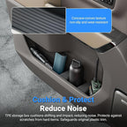 4PCS Door Side Storage Box Compatible with 2022-2026 Chevy Silverado GMC Sierra 1500 Crew Cab Door Handle Phone Pocket Tray Organizer Replacement for 2022-2026 Chevy Silverado Accessories
