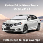 Windshield Sunshade Compatible for Nissan Sentra 2013-2017 2018 2019, Sun Visor for Front Windshield & Window Sun Shade Cover, UV Heat Blocker & Protector, Car Accessories