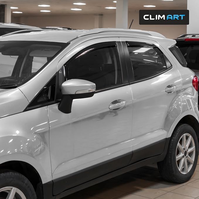 in-Channel Incredibly Durable Rain Guards for Ford EcoSport 2018-2022, Original Window Deflectors, Vent Window Visors, Vent Deflector, 4 pcs. - 615274