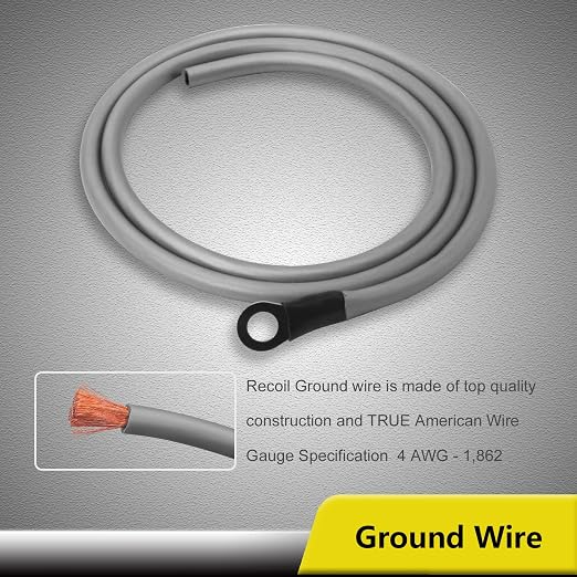 RCK46 True 4 Gauge Complete 6-Channel CCA Amplifier Wiring Kits | with OFC RCA Cable
