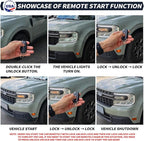 Auto Start Stop Eliminator Remote Start Kit Compatible with 2022 2023 2024 Ford Maverick Auto Stop Eliminator Turn Off Idle Engine Stop Start System Start Stop Disable-Plug Play Error Free