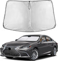 Windshield Sunshade Compatible for Lexus ES 2019-2023 2024 2025, ES250 ES300h ES350 Sun Visor for Front Windshield & Window Sun Shade Cover, UV Heat Blocker & Protector, Car Accessories