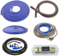 4 Gauge 100% Copper OFC Complete Amplifier Wiring Kit | True Spec 4 AWG (American Wire Guage) for Automotive Car Audio Subwoofer Amp Install (incl Power Ground Cable RCA Speaker Remote Wires)
