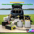 500 Watt Power Inverter for Vehicles, Car Power Inverter with 2 AC Outlets/Cigarette Lighter/PD 36W USB-C/QC 18W Port/LED Display, Inverter 12V to 110V for Truck/Car/Laptop/Camping with Surge 1000W