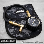 JACO Utility Tool Pouch | Multi-Purpose Storage Pouch for Tire Gauges, Tools, & Accessories (Digital Camo)