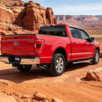 Side Window Visors Window Shade Rain Guards Vent Deflectors Fit Ford F-150 SuperCrew/Crew Cab 2015-2026 Dark Smoke