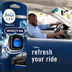 Car Air Freshener, Odor-Fighting Automotive Vent Clip, Scented Car Accessories, Long Lasting for Strong Odors, Platinum Ice Scent, 1 Count