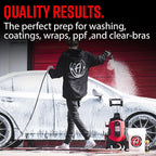 Adam's Polishes Strip Car Wash Soap (Gallon) - Sealant & Car Wax Remover Shampoo Salt Remover, Presoak, & Acidic Wash | Thick Suds For Use In Car Cleaning Kit, Foam Cannon, Foam Gun