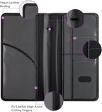 CoBak Car Registration and Insurance Holder - Vehicle Glove Box Car Organizer,Auto Truck Comparment Accessories Case with Magnetic Closure for Driver License,Cards