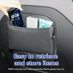 Car Seat Side Pocket Organizer Car Pocket Pouch for Seat, Door, Console, Car Seat Gap Filler Organizer Multifunctional Car Organizer Accessories for Phone Sunglasses Keys Cards (Small)