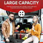 Trunk Organizer For SUV Car Trunk Organizer, Foldable Storage, Car Accessories for Women Men, Collapsible Bag, 600D Oxford, Non Slip Bottom, Straps, Soft Cover (85L)