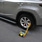 Portable Car Tire Inflator with Digital Pressure Gauge, 150 PSI, 12V DC, Black