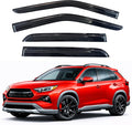 KPY Rain Guards Fit for 2019-2025 Toyota RAV4, Out-Channel Window Visors Vent Wind Deflectors 4PC, Car Accessories for 19-25 RAV4