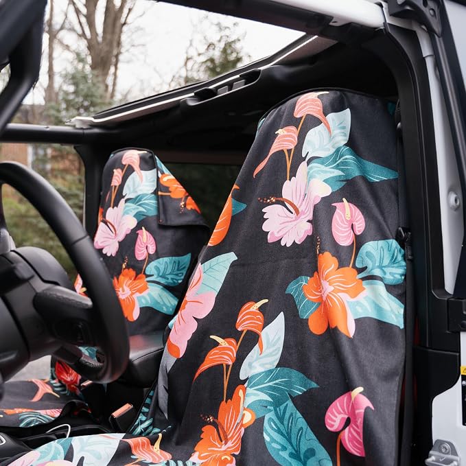 Athletic Running Towel, Full-Sized, Car Seat Cover - Performance Microfiber (Moonrise in Maui)