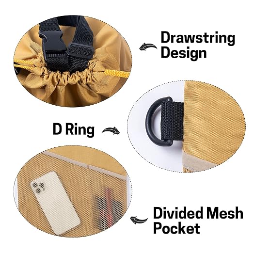 2PCS Hanging Car Garbage Can - Waterproof Leakproof Trash Bag | Car Trash Can with Durable Leakproof Lining, Keeps Vehicle Clean and Neat