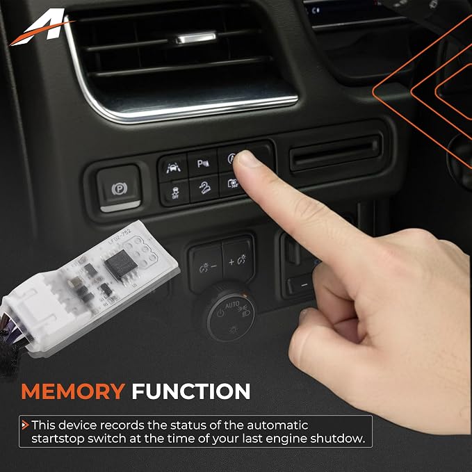 Auto Start Stop Eliminator Compatible with GMC Yukon & Chevy Tahoe Suburban 2021-2026 Accessories, Plug and Play Easy Install Autostop Eliminator