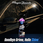 Magic Finish Car Glass Cleaner (16 fl oz) – Ammonia-Free Window Cleaner Spray for Interior & Exterior Auto Glass – Anti-Fog, Streak-Free Car Cleaning Supplies for Tint, Mirrors & Screens