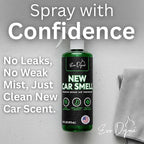 New Car Smell Spray (16oz) – Long Lasting Air Freshener for Cars, Eliminates Odors, Fresh New Car Scent Like Dealership Finish, Made in USA