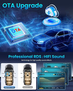 Car Radio Stereo for Honda Accord 7th 2003 2004 2005 2006 2007: 10 inch with CarPlay Android Auto 5G WiFi Bluetooth GPS SWC Mirror Link DSP FM/RDS 2+32