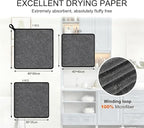 Shiny Cleaning Wipes Cloths, 6Pack Shiny Cleaning Towels, Shower Doors Drying Towels,Car Detailing Cloths Streak Free Glass Window Car Mirror Super Absorben Microfiber Shiny Cleaning Cloths (1L+2M+3S)