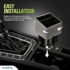 Car Phone Holder & Key Storage Expander for Cupholder - Universal Size Phone Mount for Car - Elegant Design with Easy Installation - Effortless Charging Cell Phone Holder for Car
