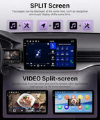 4G+128G Android 15 Car Stereo for Toyota Corolla 2008-2013 with Canbus, Car Radio Wireless CarPlay Android Auto, GPS 5G-WiFi 9 Inch INCELL Screen Bluetooth FM/RDS EQ + HD Backup Camera