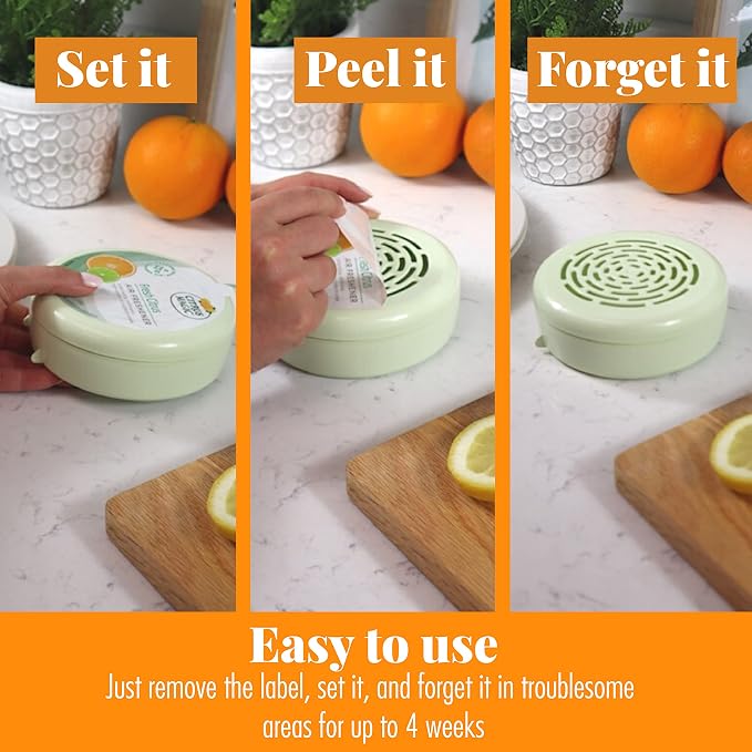 2-Pack Solid Air Freshener, 8-Ounce, Citrus