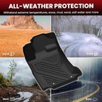 Floor Mats & Cargo Mat for Subaru Outback 2020-2025, All Weather TPE Custom Fit Easy Clean Floor Liners for Subaru Outback 2020-2025 Accessories Full Set Car Mats, Black