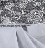 Safe View Half Car Cover Top Waterproof/Windproof/Dustproof/Windshield Cover Snow Winter Summer (SUV YM)