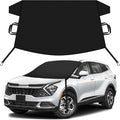 Car Snow Cover Compatible for Kia Sportage | Windshield Cover for Ice and Snow with S-Hook Straps | Heavy-Duty 600D Oxford Winter Car Cover, Waterproof & Anti-Slip
