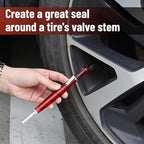 Pencil Tire Pressure Gauge, 2 Pack Blue & Red, 10-75 PSI