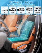 GPUTEK Liquid Cooling Car Seat Cover, 12V-24V Active Cooling Seat Cushion with 3 Cooling Modes, Quiet Seat Cooler, for Car SUV Truck