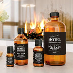 Hotel Diffuser Oil No. 1014 - Iconic 5-Star Hotel Blend - 500 mL | Lemon Bergamot Sea Breeze - Coastal Blend - Fragrance Oil for Ultrasonic and Waterless Diffusers and Crafting