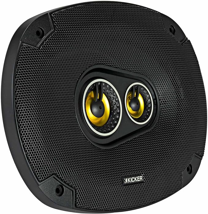 46CSC654 & 46CSC6934 CS Series Car Speaker Bundle – 6.5” 2-Way & 6x9” 3-Way Speakers (4 Total), 450W Peak, EVC Tech, Polypropylene Cones, Zero-Protrusion Tweeters.