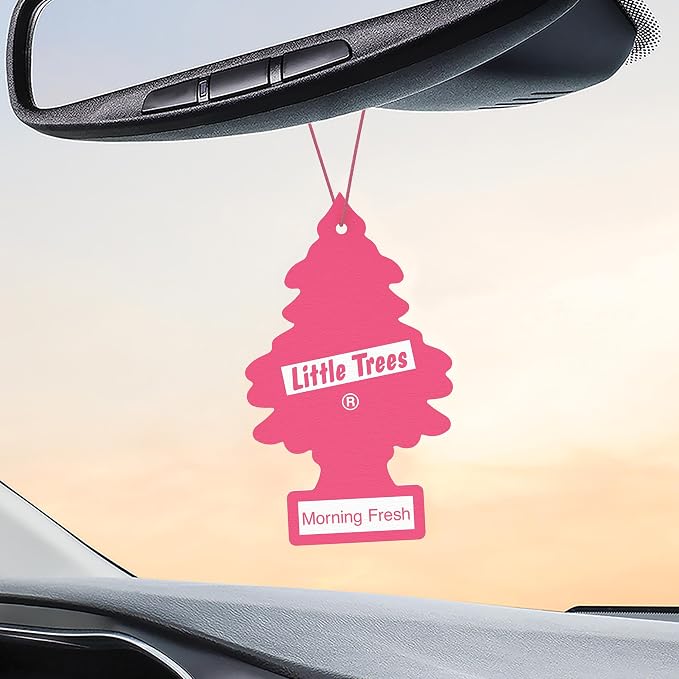 Car Air Freshener | Hanging Tree Provides Long Lasting Scent for Auto and Home | 24 Air Fresheners |Morning Fresh