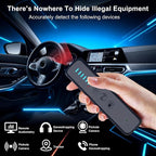 SALAN Hidden Camera Detector – Portable RF Detector & Camera Finder with Infrared Lens Scanner, GPS Tracker Detector for Vehicles, Bug Sweeper & Hidden Device Detector for Hotel Rooms, Travel