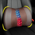 Lumbar Support Pillow for Car, Car Seat Back Support for Driving | Memory Foam Car Lumbar Support for Driving Seat, Car Back Cushion, Adjustable Straps, Lower Back Pillow, Office Chairs, Brown