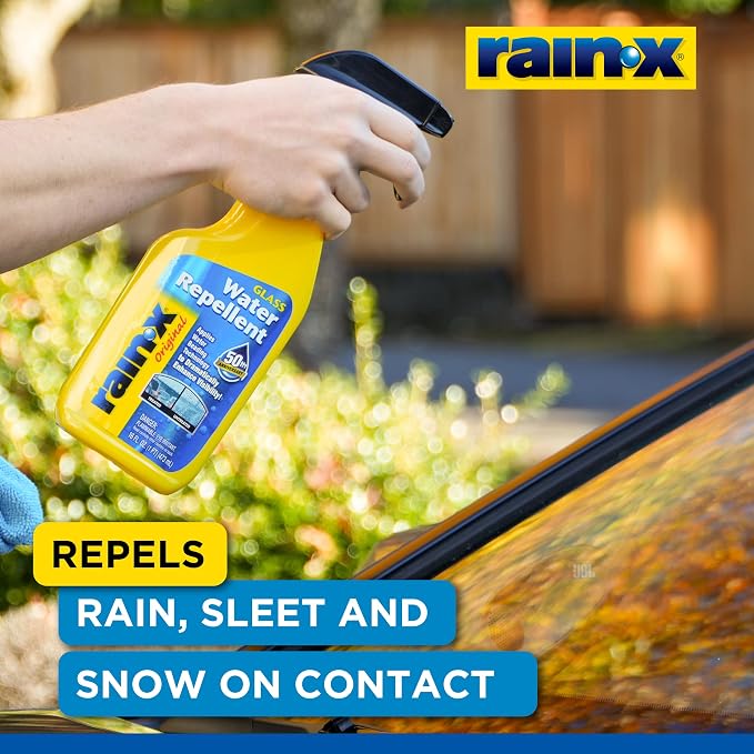 630529 Glass Treatment Trigger, 16 fl oz - Exterior Glass Treatment to Drastically Improve Wet Weather Driving Visibility During All Weather Conditions (Pack of 2)
