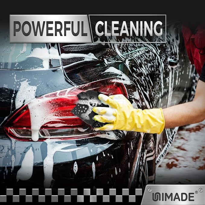 Microfiber Cleaning Cloth, 100 Pack Microfiber Towels for Cars Commercial Grade Work Rags Bulk Detailing Cloth for Automotive Bar Mechanic Restaurant Garage Housekeeping, 11.5"x 11.5", Black
