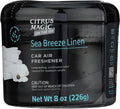 On The Go Odor Absorbing Solid Air Freshener, Sea Breeze Linen, 8-Ounce, Pack of 1