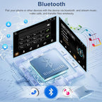 Android 15 Car Stereo Radio for 2005-2012 Toyota Corolla, 9-inch Touchscreen 2+64GB with Wireless CarPlay Android Auto GPS Navigation Bluetooth WiFi FM/RDS, 720P Backup Camera