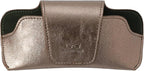 Sunglass Holder for Car Visor, Car Sunglasses Holder Leather, Eyeglasses Holder Glasses Storage Case Visor Accessories
